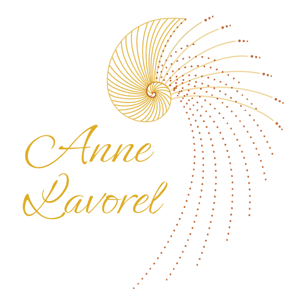logo spirale or anne lavorel